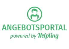 Logo Angebotsportal - powered by "Helpling" - www.helpling.de