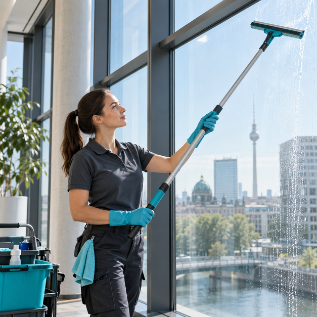 Glas- und Fensterreinigung